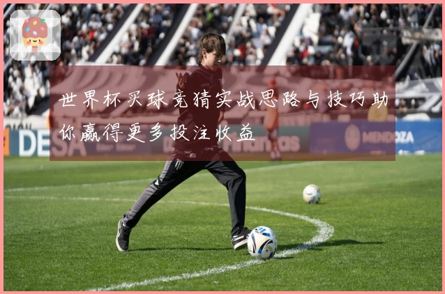 世界杯买球竞猜实战思路与技巧助你赢得更多投注收益