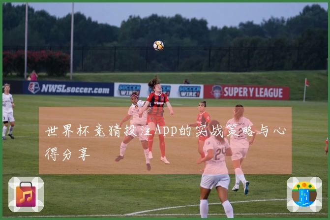 世界杯竞猜投注App的实战策略与心得分享
